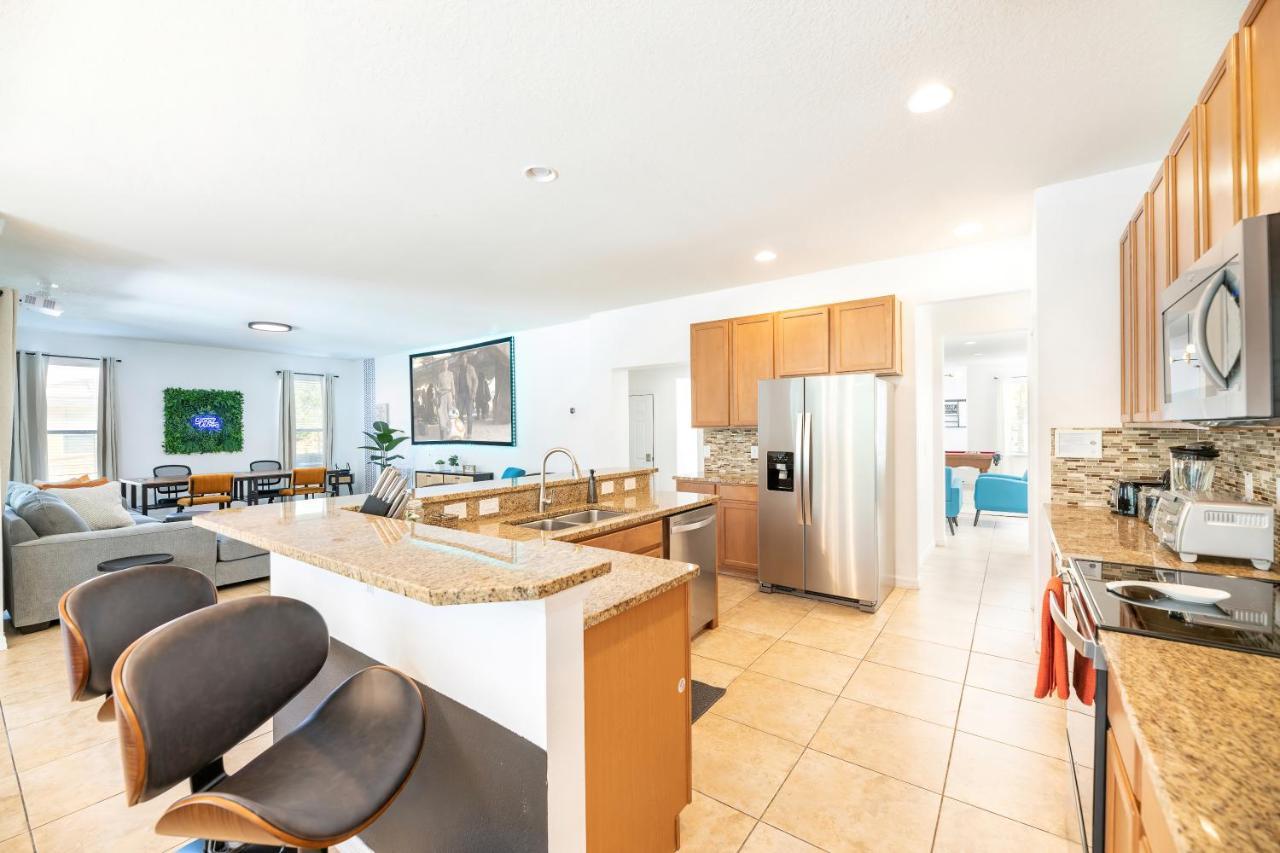 Huge 6Br House - Private Pool Retreat Near Disney Kissimmee Exterior foto